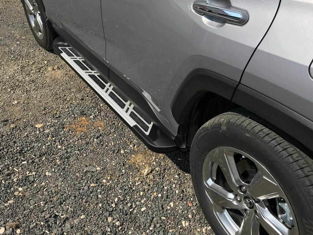 Sunrise side pad (2 pieces, aluminum) for Toyota Rav 4 2019- - Reelken Auto