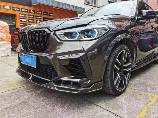 Kit of fairings for X5M F95 Carbon (2018-2022) for BMW X5 G05 2019- - Reelken Auto