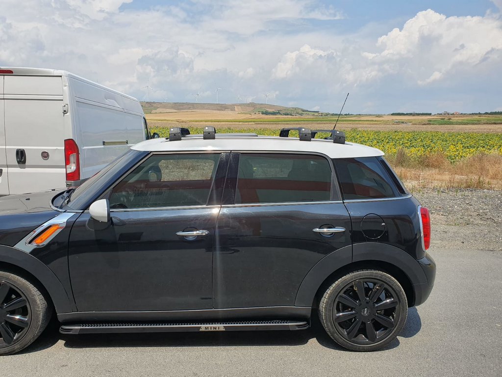 The jumper on the integrated roof rails (2pcs, turnkey) for Mini Countryman R60 2010-2017 - image 26