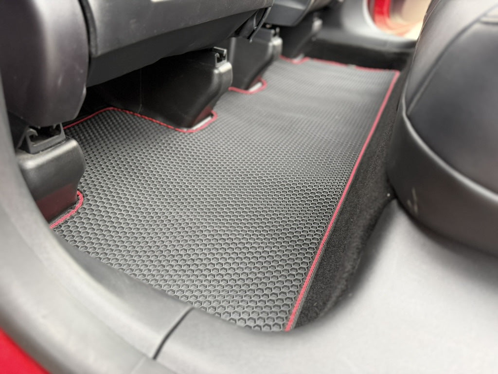 Rubber Floor Mats Carsuit (2020-2024, black) for Tesla Model Y 2020- - image 13