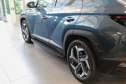 Side sills Shining Black (2 pcs., Aluminum) for Hyundai Tucson NX4 2021↗ - image 7