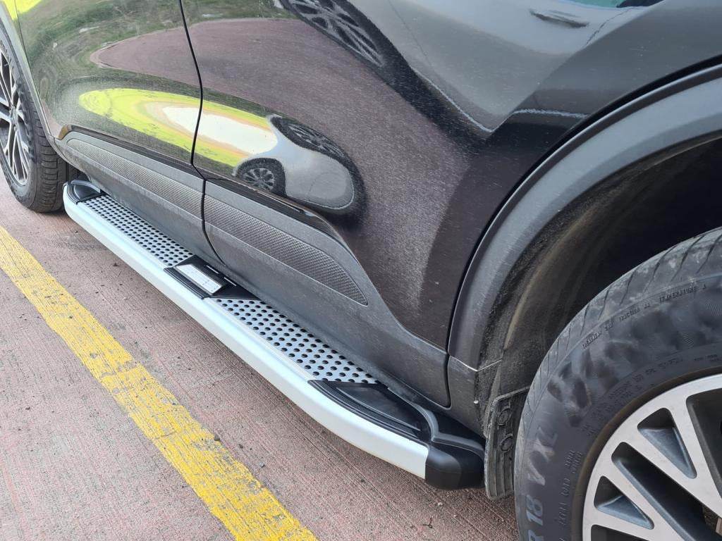 Lateral platforms Mevsim Gray (2 pieces, aluminum) for Ford Puma 2019↗︎ - Reelken Auto