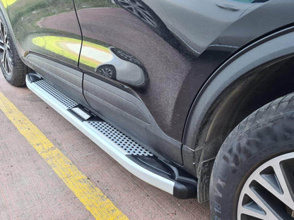 Lateral platforms Mevsim Gray (2 pieces, aluminum) for Ford Puma 2019↗︎ - Reelken Auto