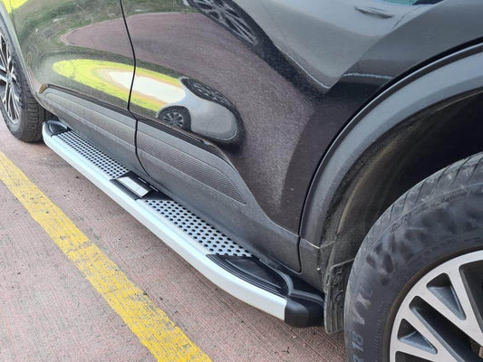Lateral platforms Mevsim Gray (2 pieces, aluminum) for Ford Kuga/Escape 2019↗︎ year - Reelken Auto