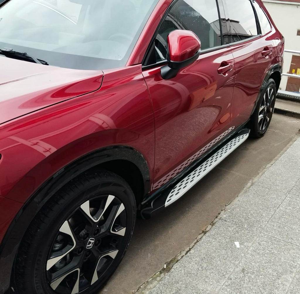 Shining V1 side sills (2 pcs., Aluminum) for Honda eNP1 - Reelken Auto