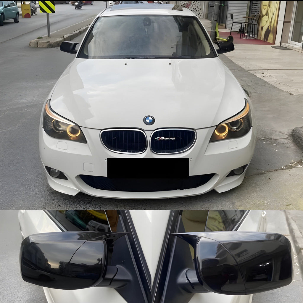 Mirror Covers M-Look (2007-2010, 2 pcs) for BMW 5 Series E60/E61 2003-2010 - image 5