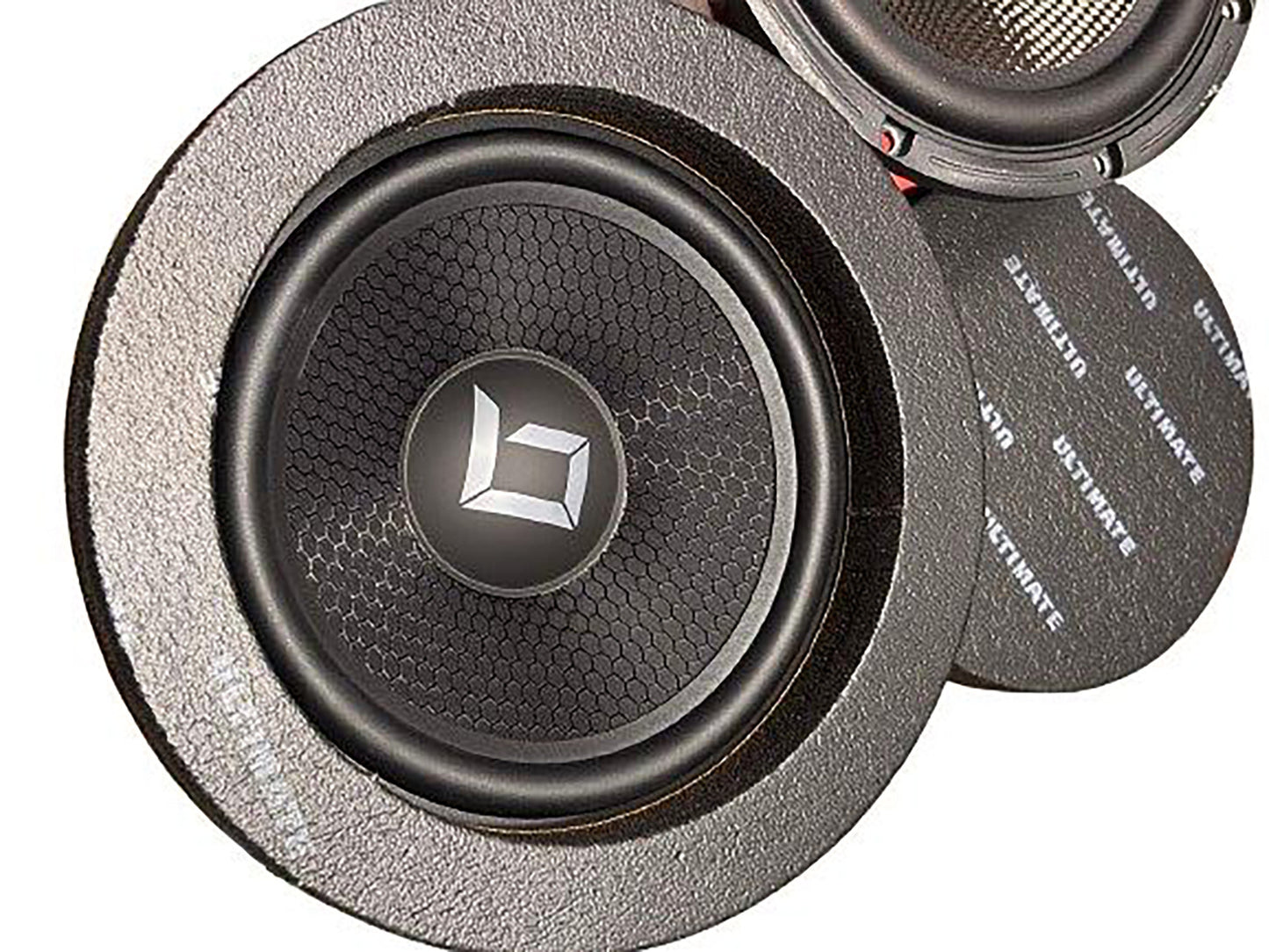 ULTIMATE SPEAKER RINGS KIT - acoustic rings for speaker sound correction, thickness 20mm, (set of 2) - image 1