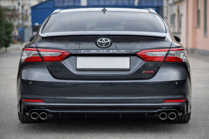 Rear bumper Lexus LS style assembled for Toyota Camry 2017–2023 - image 1