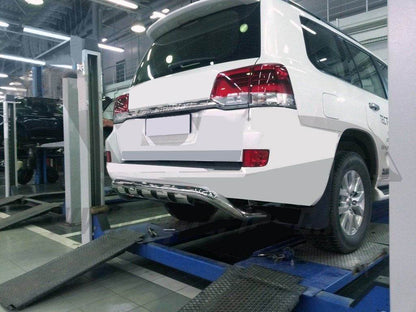Back protection Gronder (stainless) for Lexus LX570/450d - Reelken Auto