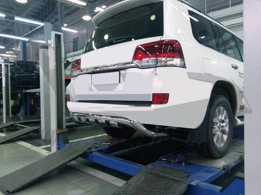 Back protection Gronder (stainless) for Lexus LX570/450d - Reelken Auto
