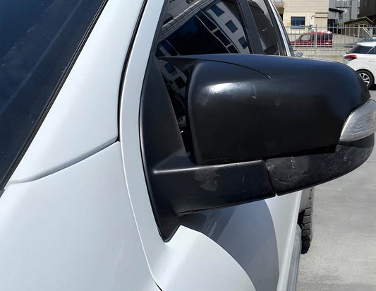 Covers for mirrors 2015+ (BMW-style, 2 pcs) for Ford Ranger 2011-2022 - Reelken Auto