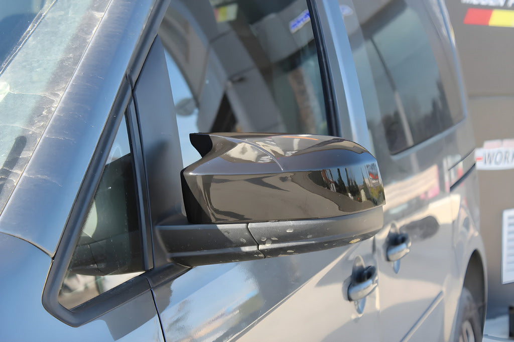Mirror Covers RLine-Look (2 pcs) for Volkswagen Caddy 2015-2020 - image 1