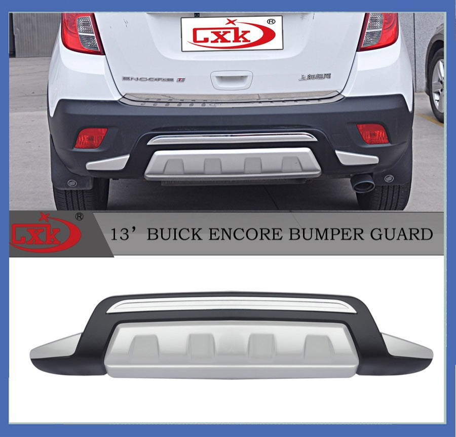 Front and Rear Bumper Extensions (2 pcs) for Buick Encore 2013-2019 - image 2