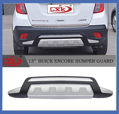 Front and Rear Bumper Extensions (2 pcs) for Buick Encore 2013-2019 - image 2