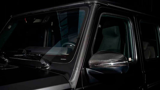 Carbon Covers for A-Pillars and Roof for Mercedes G сlass W465 2025- - image 1