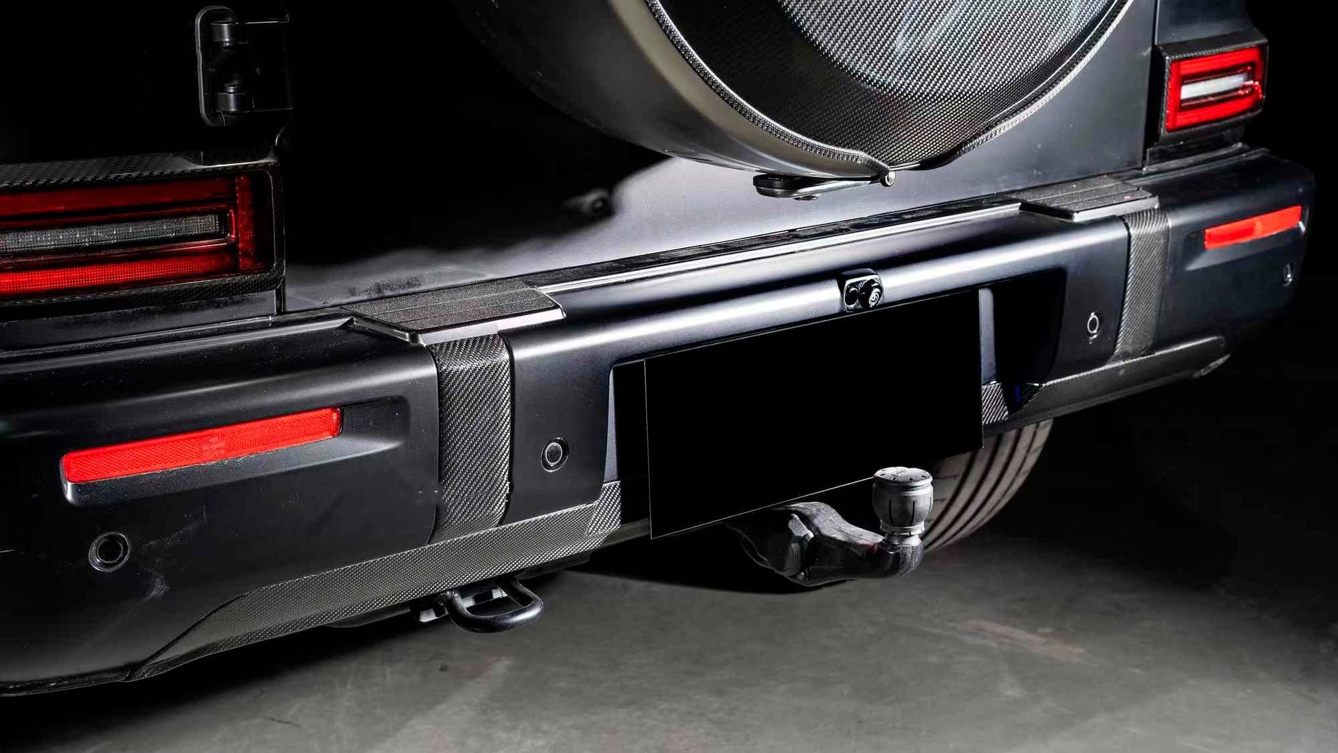 Rear Bumper Diffuser (for G63 AMG, Carbon) for Mercedes G сlass W465 2025- - image 1