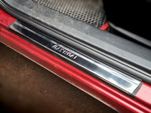 Stainless Steel Door Sill Protectors (Carmos V2, 4 pcs) for Nissan Qashqai 2007-2010 - image 1