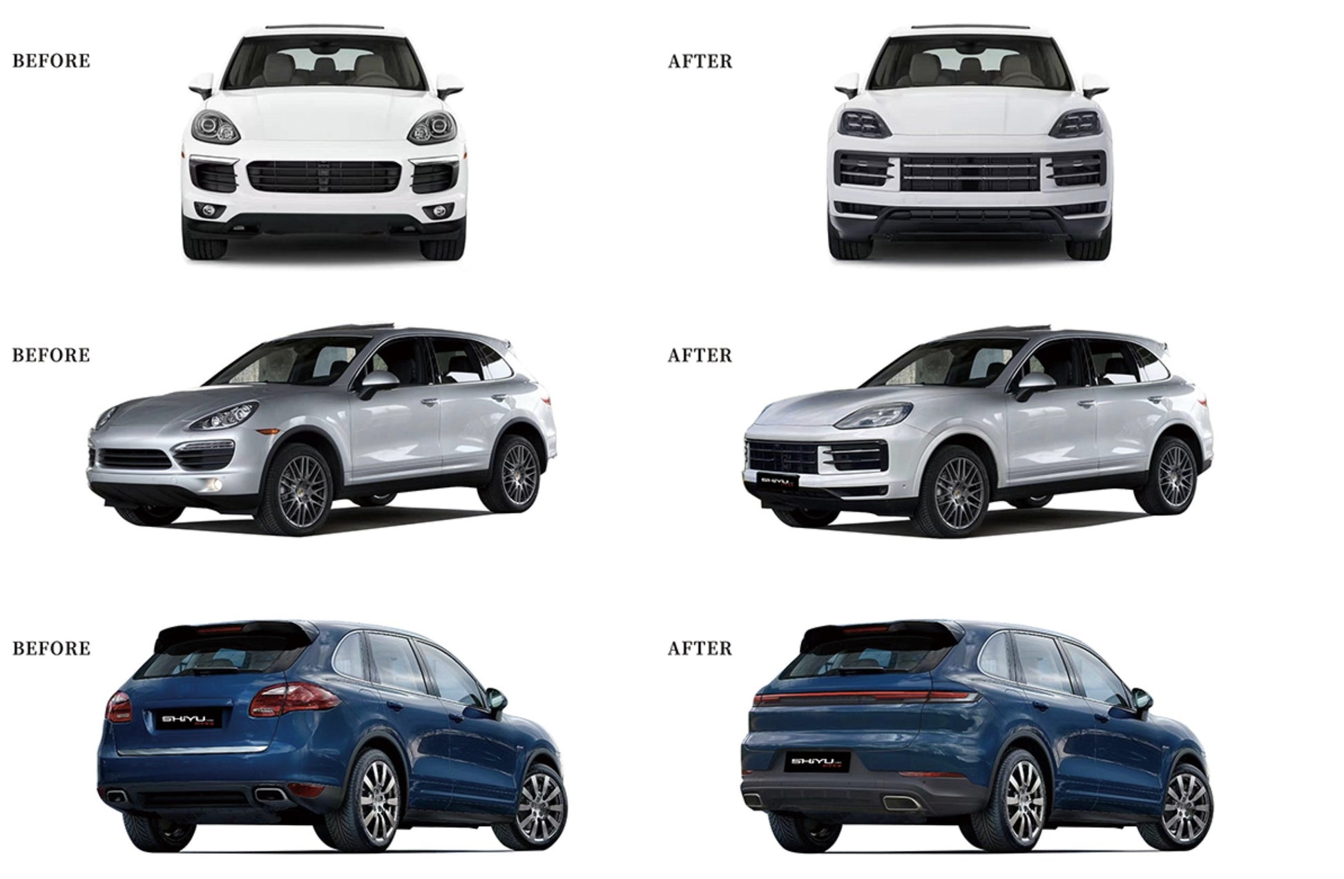 Restyling kit in 2024 for Porsche Cayenne 2010-2017 - image 1