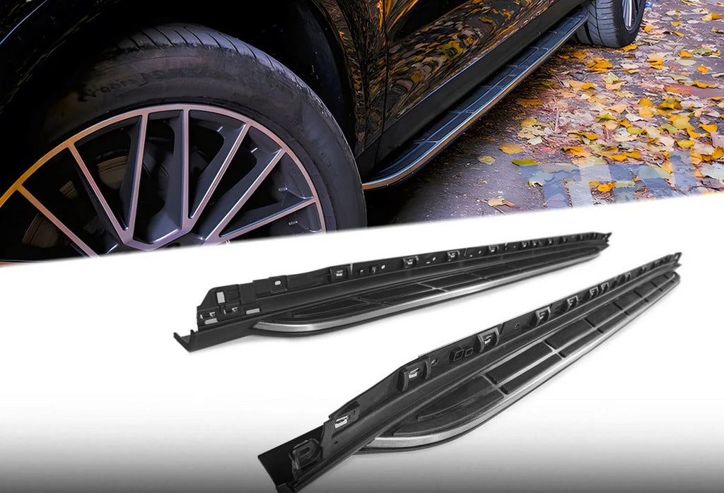 Side steps running boards (2 pcs, aluminum) for Porsche Cayenne 2018- - image 5