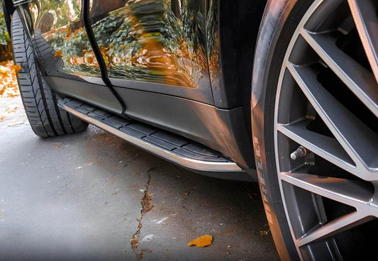 Side steps (2 pcs., aluminum) for Porsche Cayenne 2018↗ - Reelken Auto