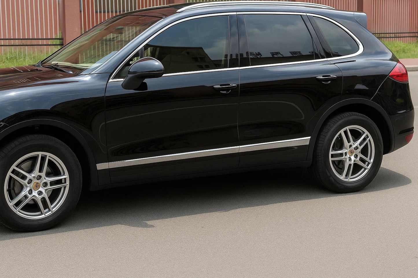 Door Moldings Libao (4 pcs, plastic) for Porsche Cayenne 2010-2017 - image 1