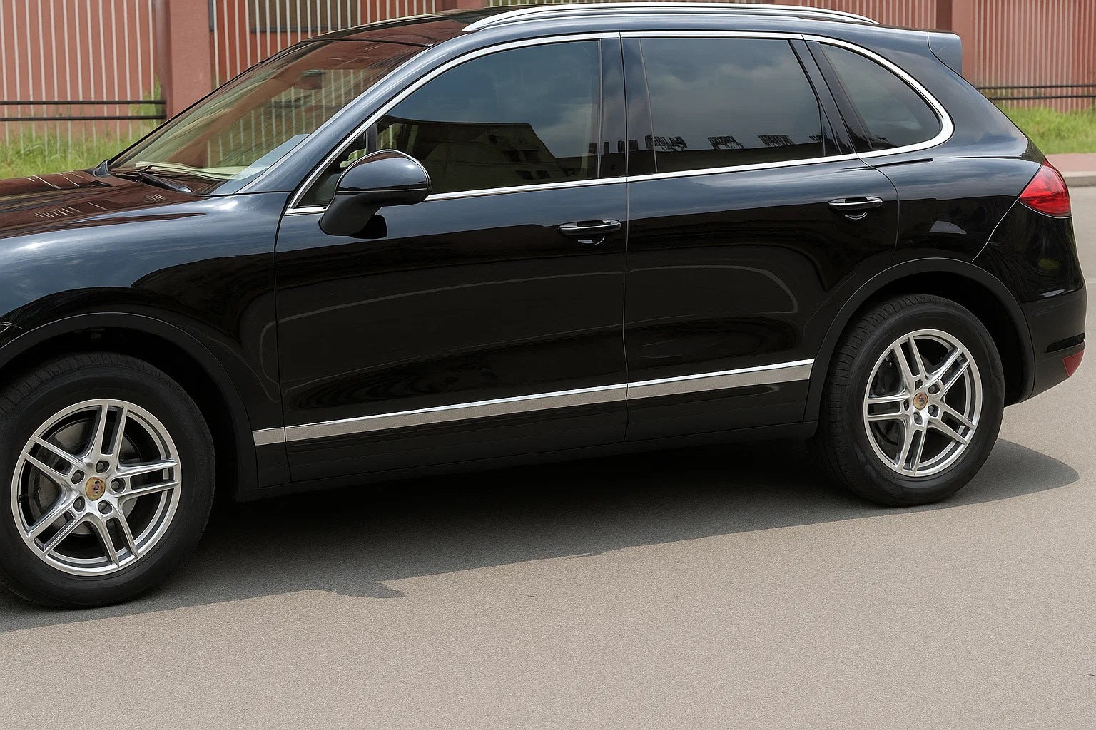 Door Moldings Libao (4 pcs, plastic) for Porsche Cayenne 2010-2017 - image 1