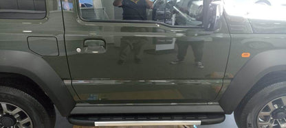 Duru side sills (2 pcs., Aluminum) for Suzuki Jimny 2018↗︎ - Reelken Auto