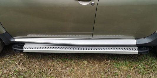 Side Steps Maya V2 (2 pcs, Aluminum) for Dacia Duster 2008-2018 - image 2