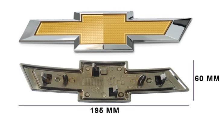Chevrolet emblem (195 mm by 60 mm) for Chevrolet - Reelken Auto