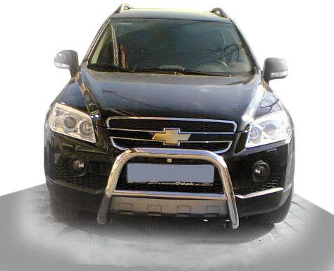 Front arc WT005 (stainless) for Chevrolet Captiva 2006-2019 - Reelken Auto