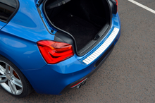 Rear bumper protector OmsaLine (for F20, stainless steel) for BMW 1 Series F20/F21 2011-2019 - image 2