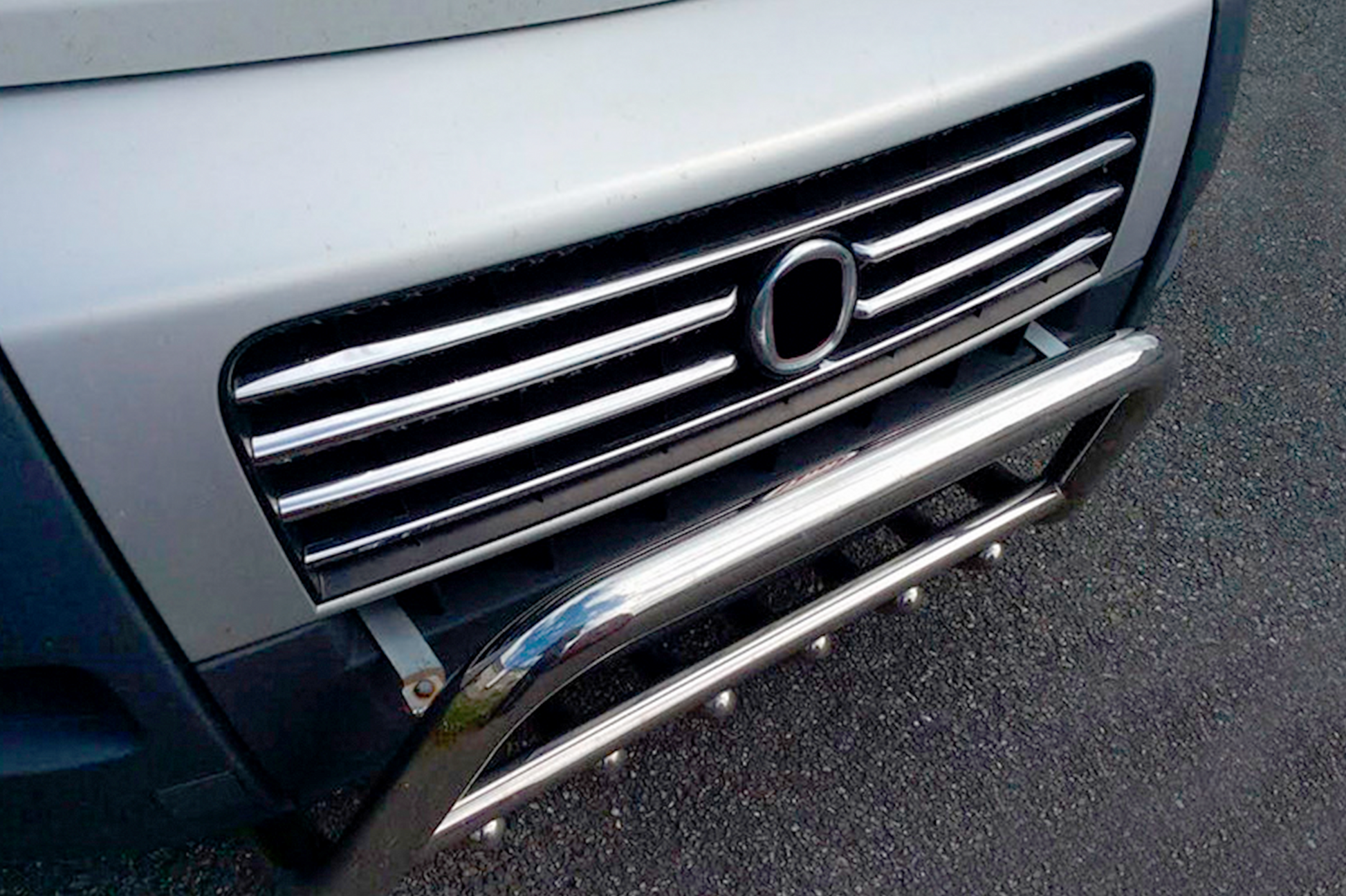 Chrome Grille Covers 2006-2014 (6 pcs, Stainless Steel) for Fiat Ducato 2006-2025 - image 2