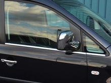 Glass trim bottom (stainless) for Volkswagen Caddy 2010-2015 - image 1