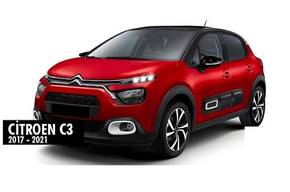 Mirror Covers BMW-Style (2017-2021, 2 pcs) for Citroen C-3 2016-2023 - image 6