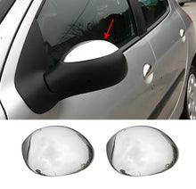 Mirror Covers (2 pcs, Stainless Steel) for Citroen Xsara Picasso 1999-2012 - image 2