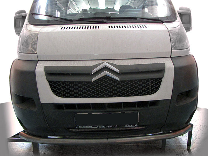 Front Bar ST008 (Stainless Steel) for Fiat Ducato 2006-2025 - image 1