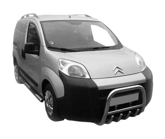 QT006 the bumper guard (stainless) for Peugeot Bipper - Reelken Auto