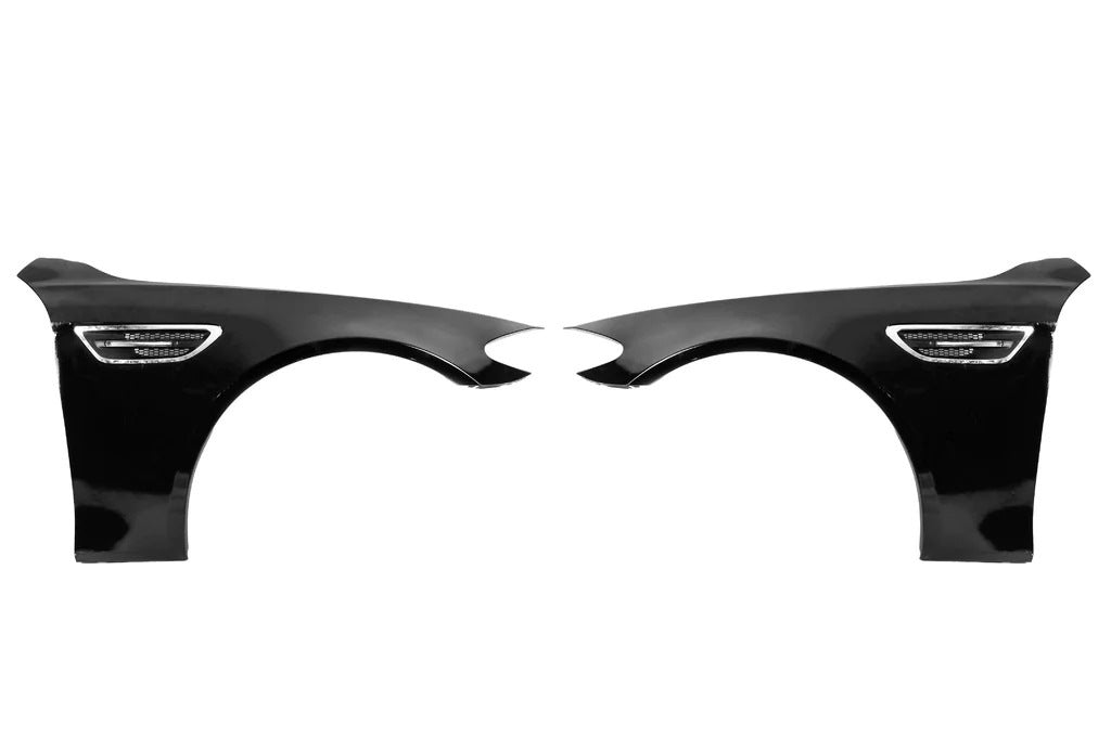 M5 style front wings (2 pcs) for BMW 5 series F-10/11/07 2010-2016 - image 5