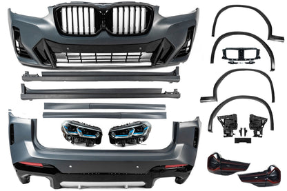 Facelift Kit G01 M-Sport 2024 for BMW X3 G01 2018- - image 2