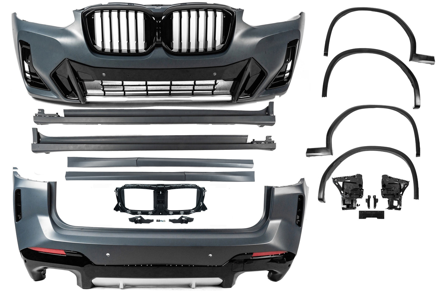Full Body Kit 2022-2024 (M-Sport) for BMW X3 G01 2018- - image 2