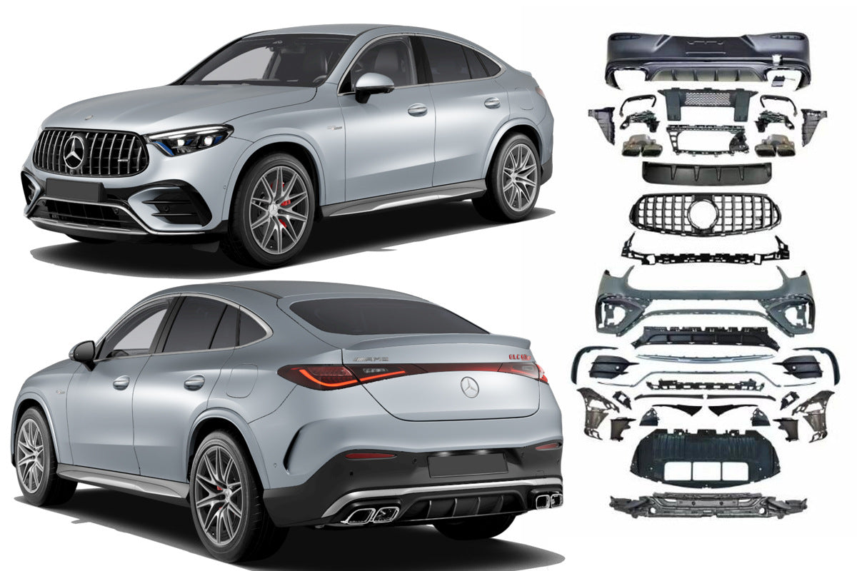 Body Kit AMG GLC63 (for AMG-Line) for Mercedes GLC coupe C254 2022- - image 1
