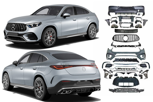 Body Kit AMG GLC63 (for AMG-Line) for Mercedes GLC coupe C254 2022- - image 1