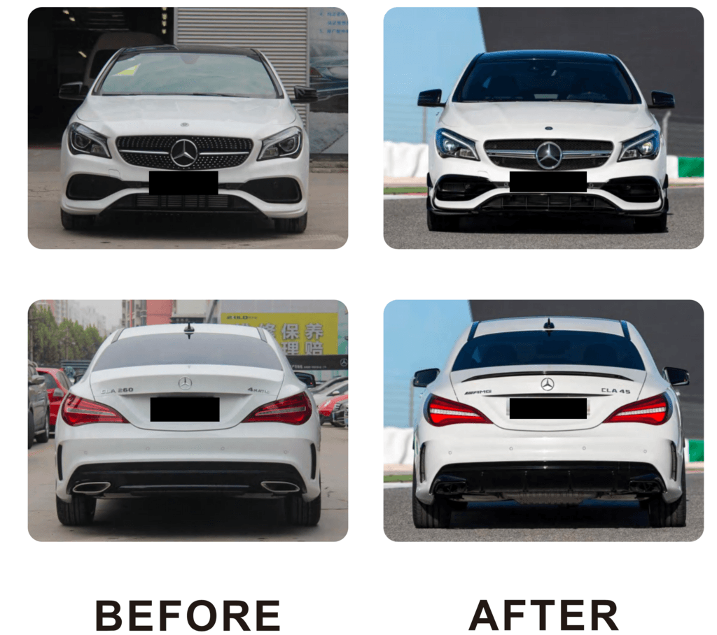 A set of body kits (AMG) for Mercedes CLA C117 2013-2019 - Reelken Auto