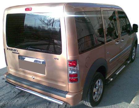 Back arc AK 002 (stainless steel.) for Ford Connect 2010-2013 - Reelken Auto