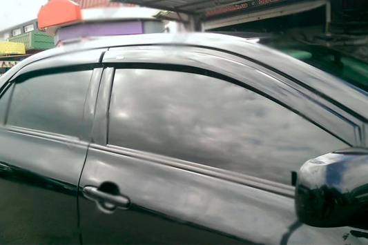 Window Deflectors (4 pcs, HIC) for Toyota Corolla 2007-2013 - image 2
