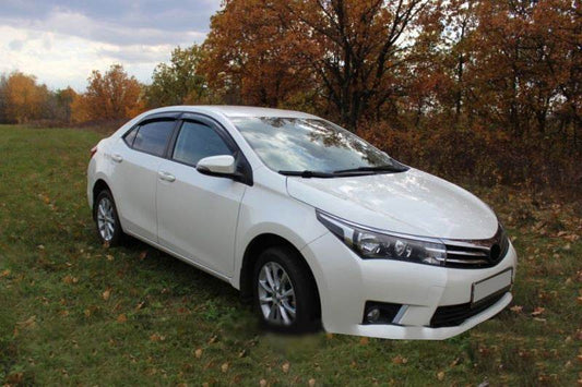 Deflectors (4-piece, HIC) for Toyota Corolla 2013-2019 - Reelken Auto