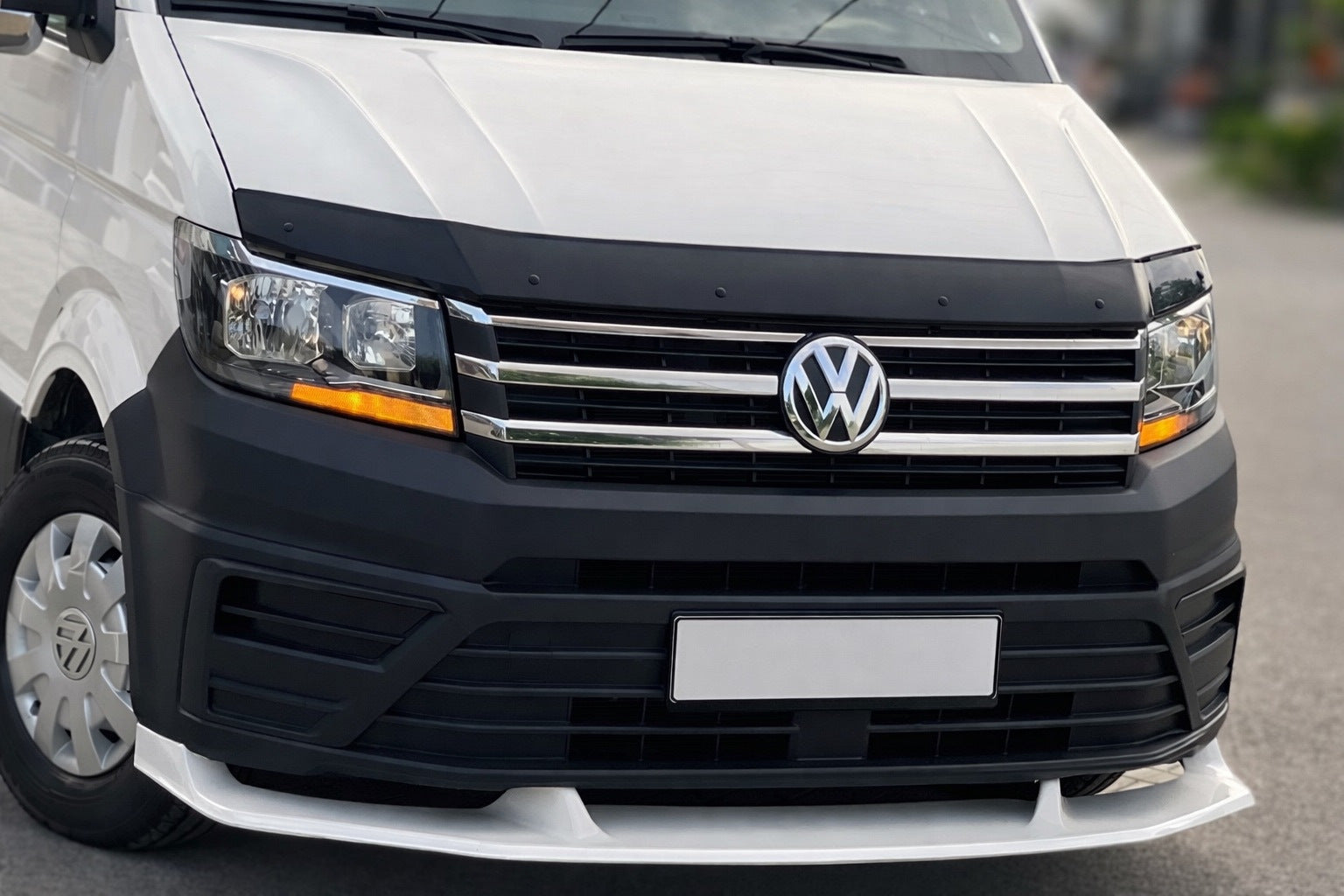 Front bumper lip (primed for painting) for Volkswagen Crafter 2016- - image 1