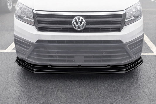 Front lip spoiler (ABS) for Volkswagen Crafter 2016- - image 1