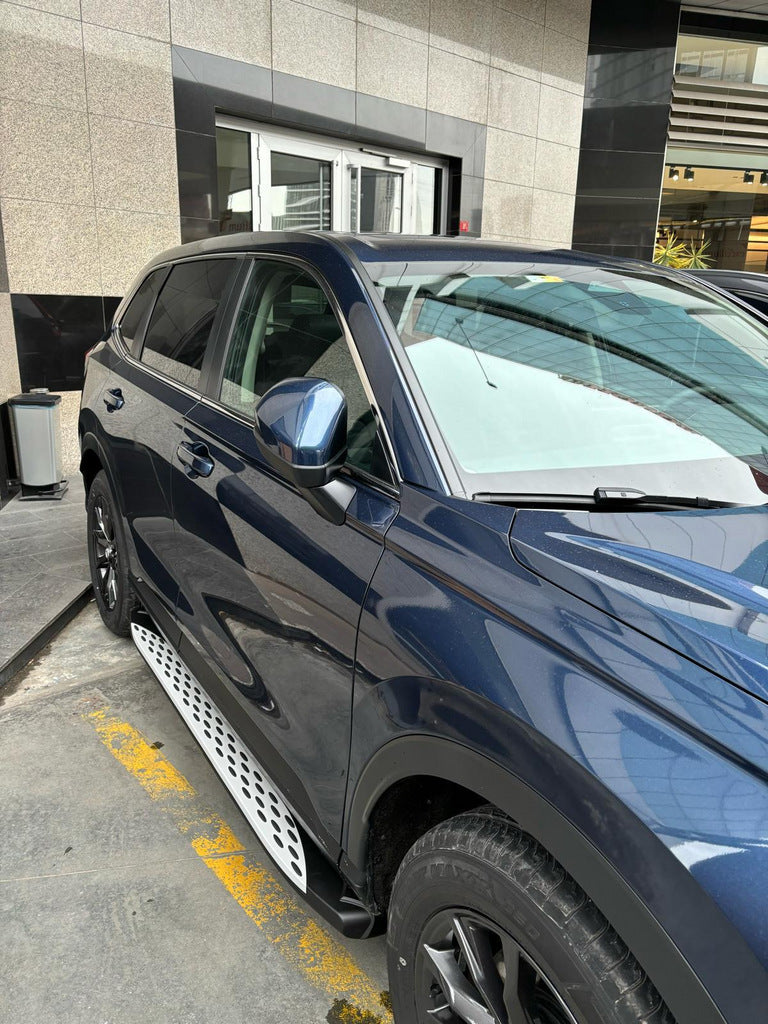 Side Steps Shining (2 pcs, Aluminum) for Honda CRV 2022- - image 2