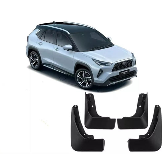 Premium mudguards (Not for GR, 4 pcs.) for Toyota Yaris Cross (AC200) 2023- year - image 1